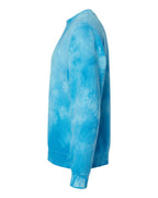 Sudadera unisex de peso medio con cuello redondo y teñido anudado | PRM3500TD