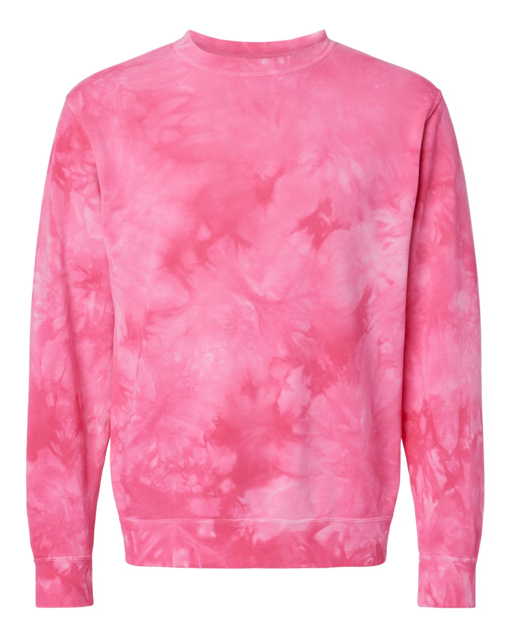 Unisex Midweight Tie-Dyed Crewneck Sweatshirt | PRM3500TD