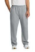 Pantalón deportivo NuBlend ® de fondo abierto con bolsillos - 8 oz | Jerzees 974MP