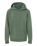 Youth Midweight Pigment-Dyed Hooded Sweatshirt | PRM1500Y