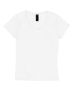 Camiseta de mujer Perfect-T Triblend con cuello en V | 42VT