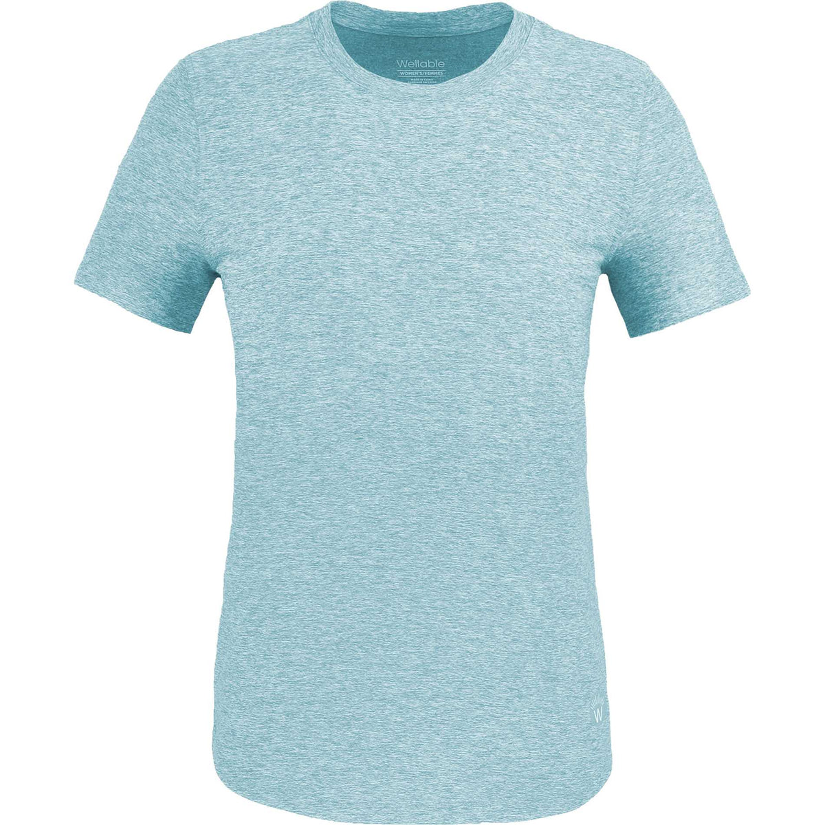 WELLABLE Women's Short Sleeve Tee | TM97913 image 3