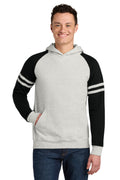 Unisex NuBlend® Varsity Colorblock Hooded Sweatshirt - 8 oz | Jerzees 97C