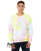 Sudadera Unisex FWD Fashion con Cuello Redondo y Teñido Anudado | 3945RD