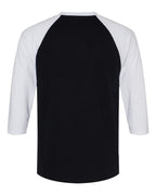 Unisex CVC Three-Quarter Sleeve Tee | 2003CVC
