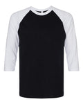 Unisex CVC Three-Quarter Sleeve Tee | 2003CVC