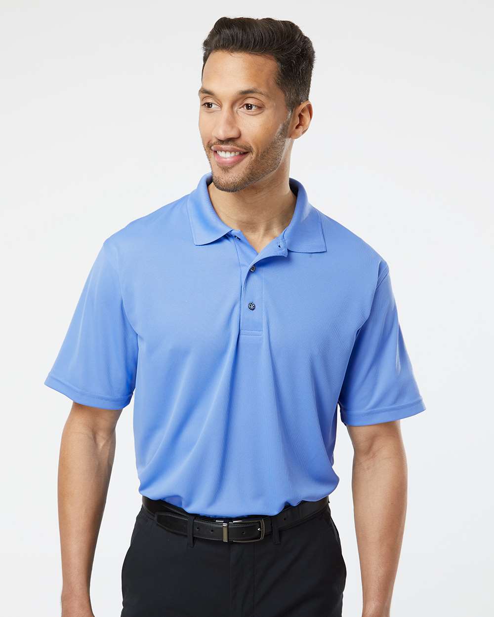 Men's Saratoga Performance Mini Mesh Polo | 100