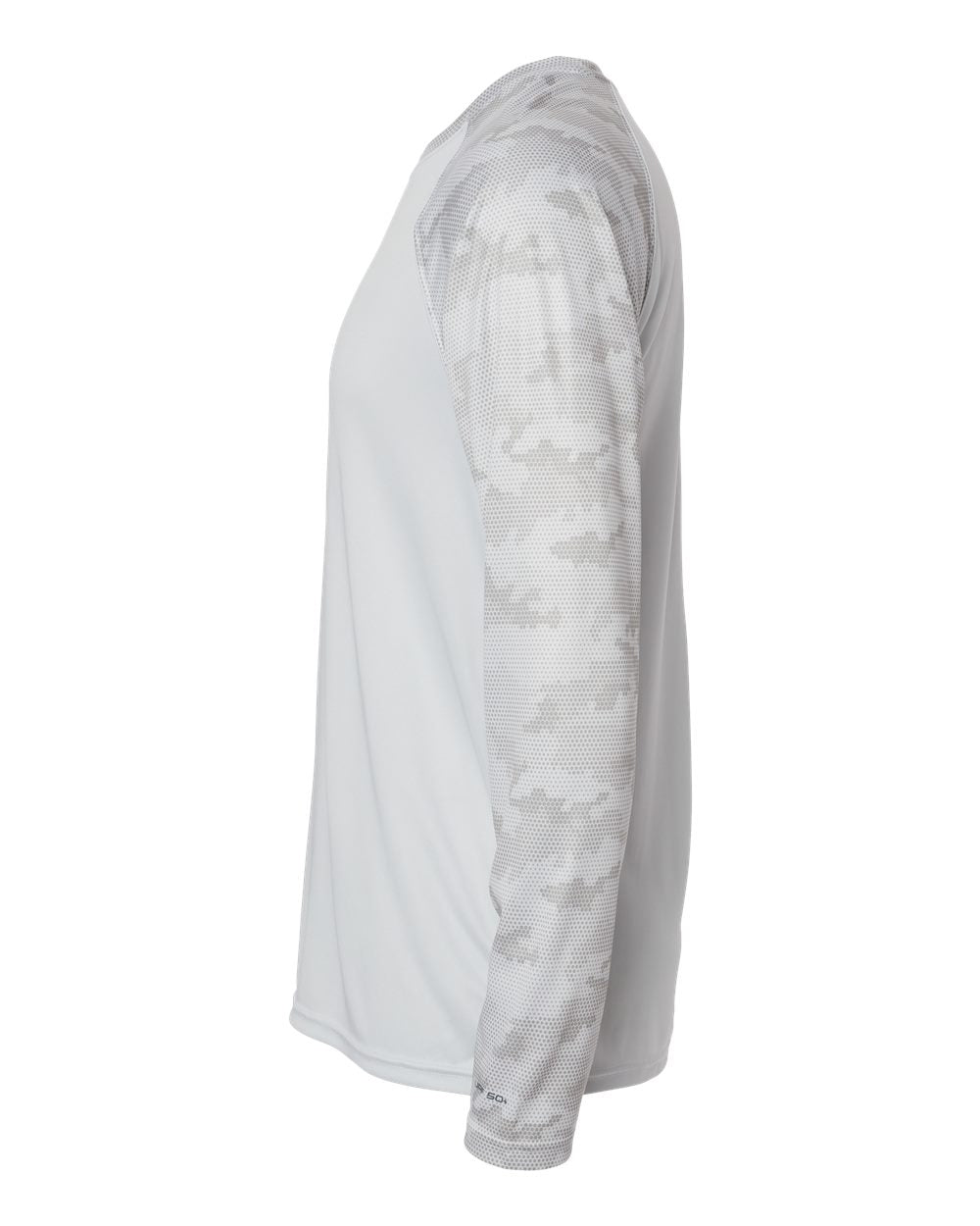 Unisex Cayman Performance Camo Colorblocked Long Sleeve T-Shirt | 216