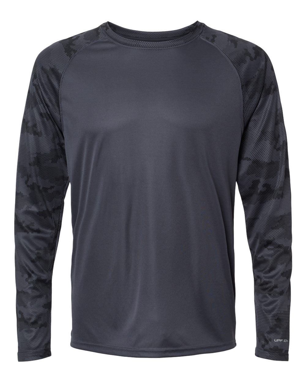 Unisex Cayman Performance Camo Colorblocked Long Sleeve T-Shirt | 216