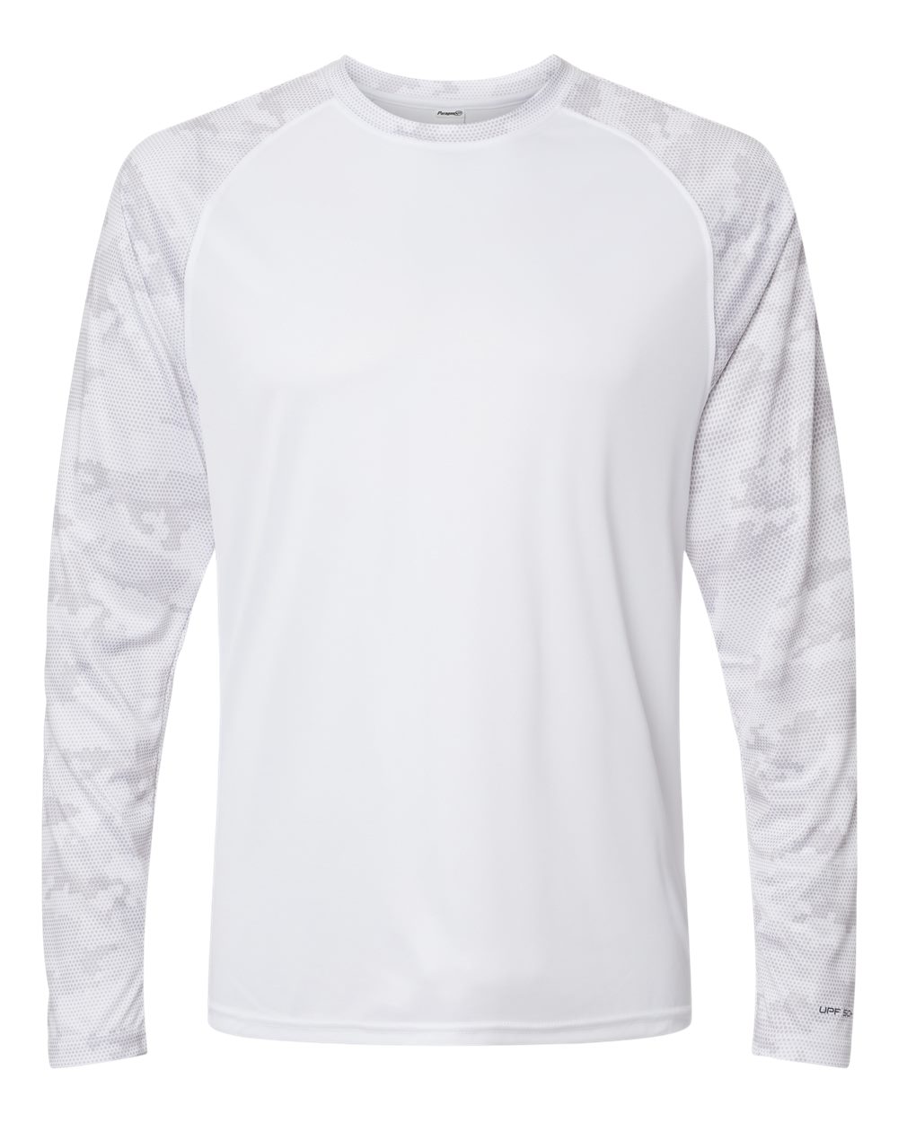 Unisex Cayman Performance Camo Colorblocked Long Sleeve T-Shirt | 216
