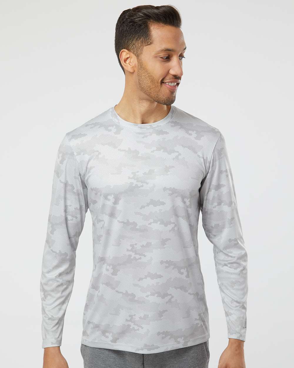 Unisex Pompano Performance Camo Long Sleeve T-Shirt | 217