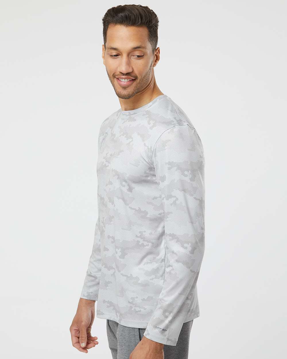 Unisex Pompano Performance Camo Long Sleeve T-Shirt | 217