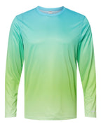 Unisex Barbados Performance Pin Dot Long Sleeve T-Shirt | 225