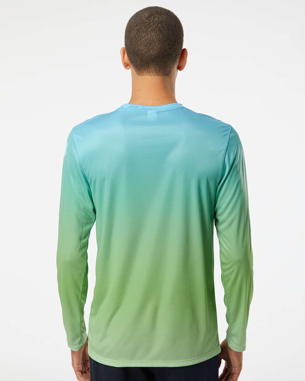 Unisex Barbados Performance Pin Dot Long Sleeve T-Shirt | 225
