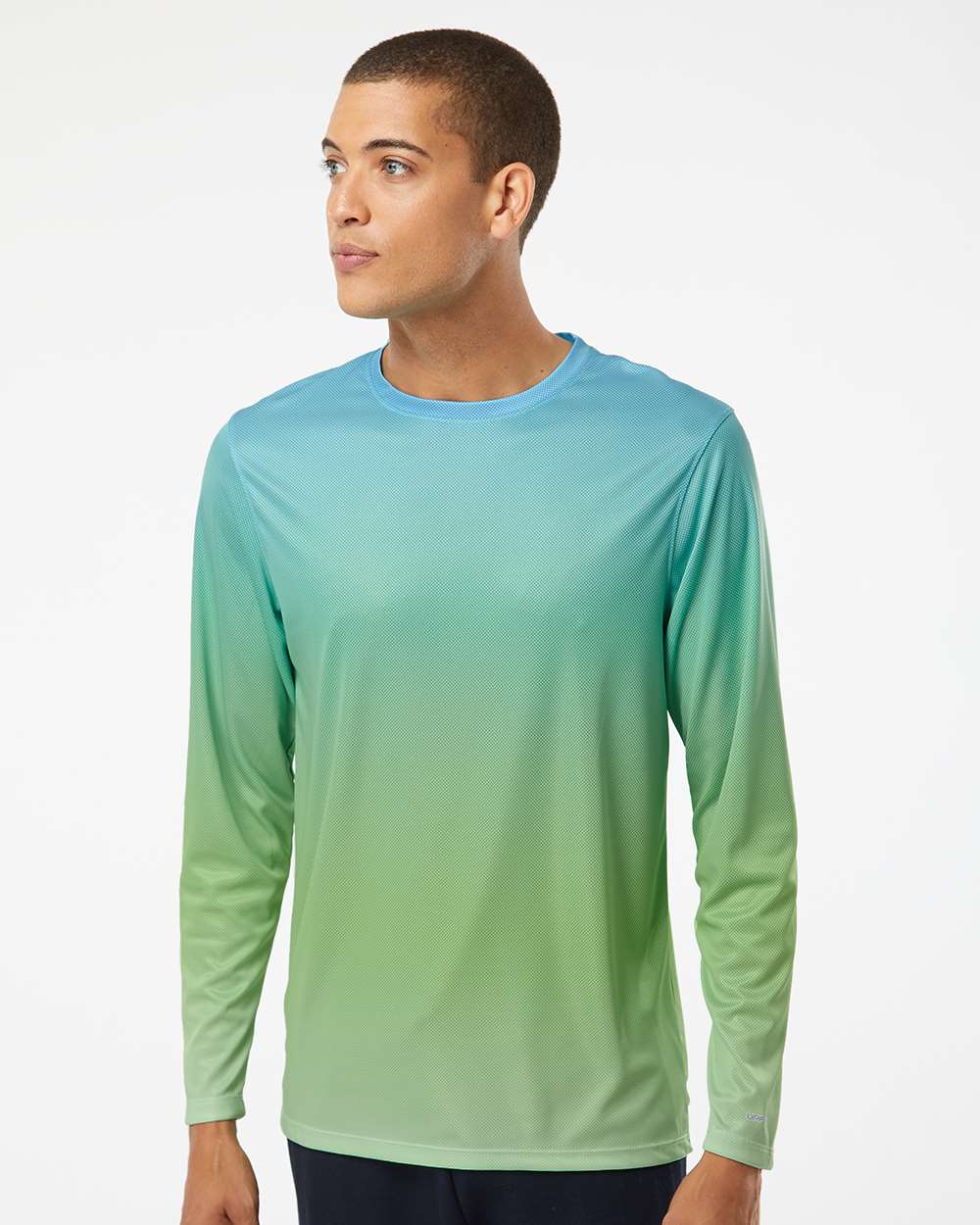 Unisex Barbados Performance Pin Dot Long Sleeve T-Shirt | 225