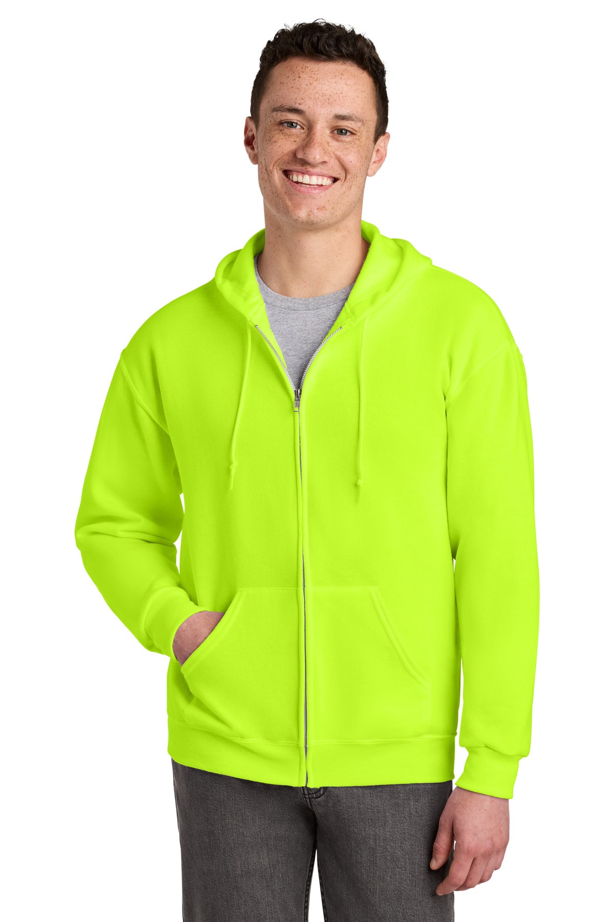 Jerzees 993M NuBlend Full-Zip Hooded Sweatshirt
