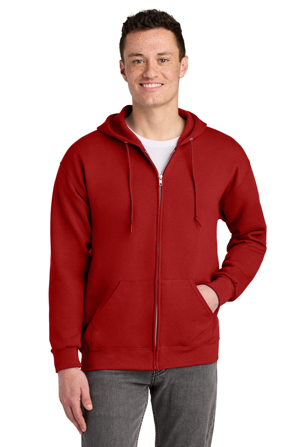 Jerzees 993M NuBlend Full-Zip Hooded Sweatshirt
