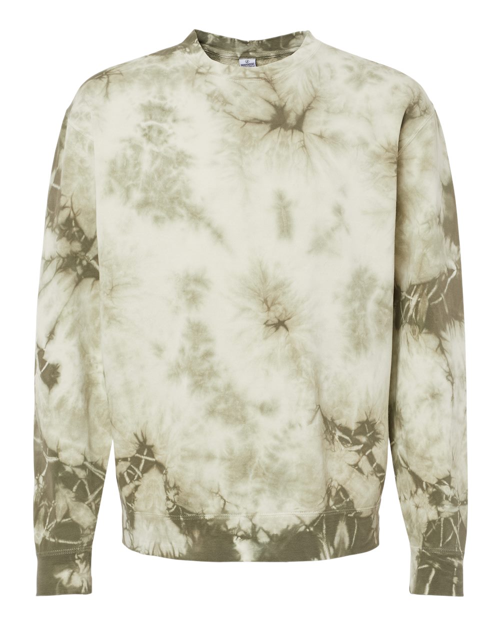Unisex Midweight Tie-Dyed Crewneck Sweatshirt | PRM3500TD