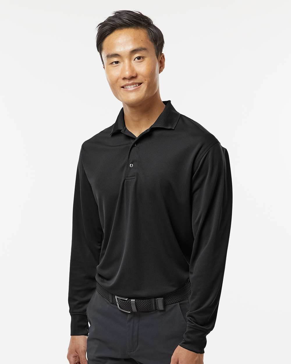 Men's Prescott Long Sleeve Polo | 110