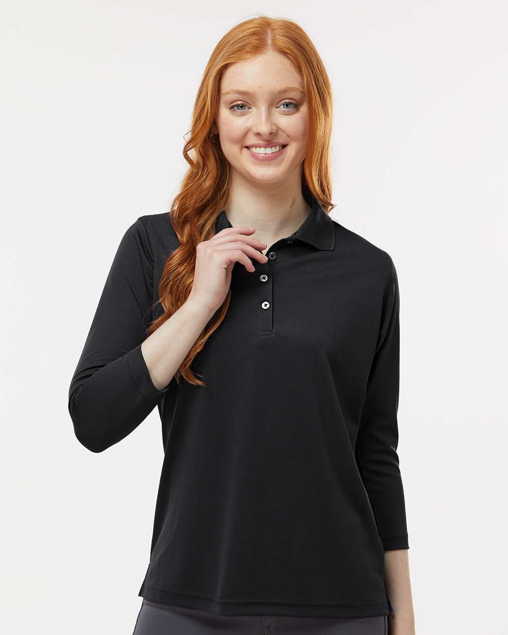 Women's Lady Palm Three-Quarter Sleeve Polo | 120