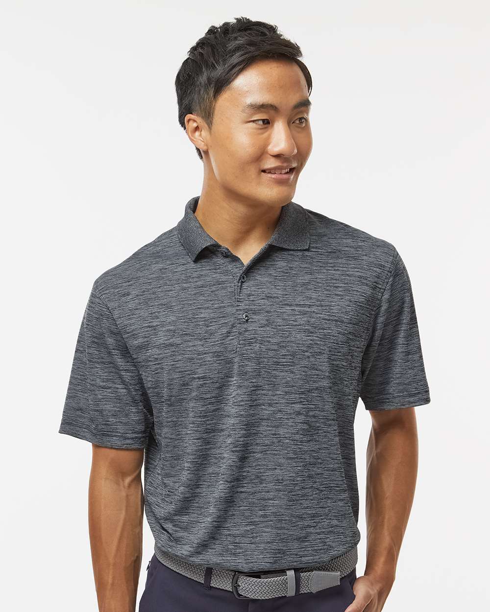 Men's Dakota Striated Heather Polo | 130