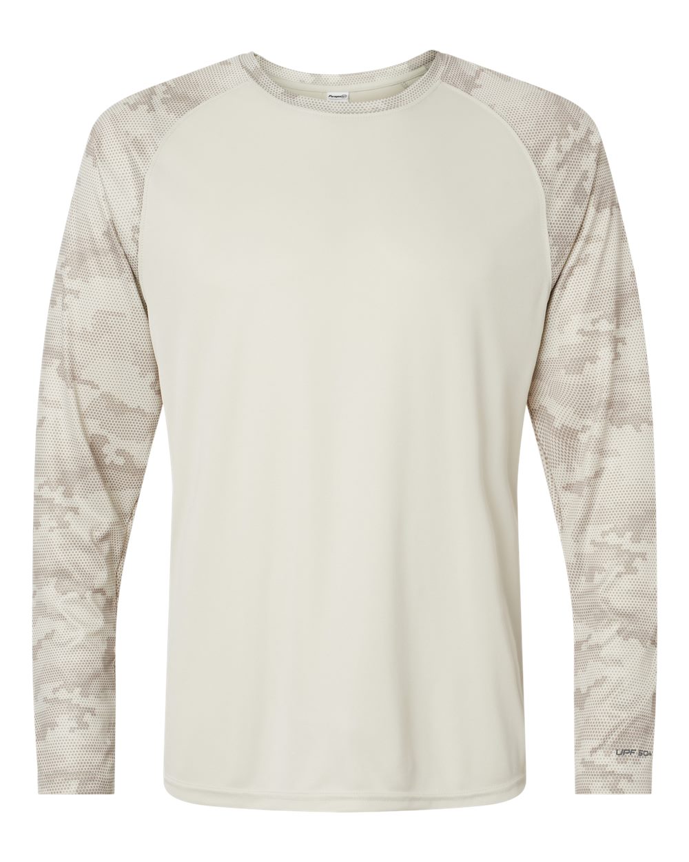 Unisex Cayman Performance Camo Colorblocked Long Sleeve T-Shirt | 216