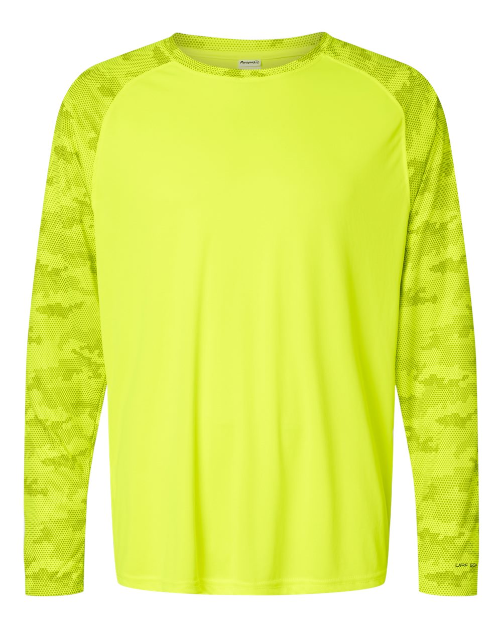 Unisex Cayman Performance Camo Colorblocked Long Sleeve T-Shirt | 216