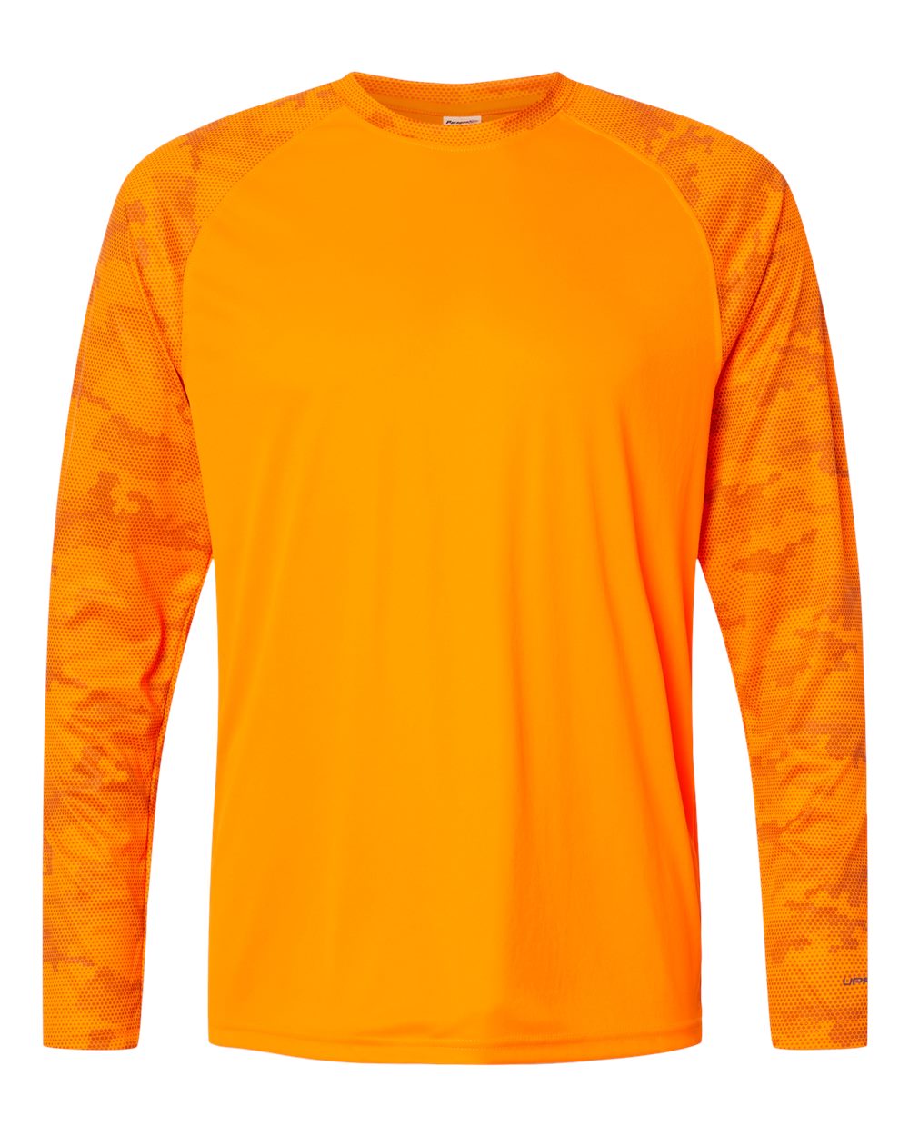 Unisex Cayman Performance Camo Colorblocked Long Sleeve T-Shirt | 216