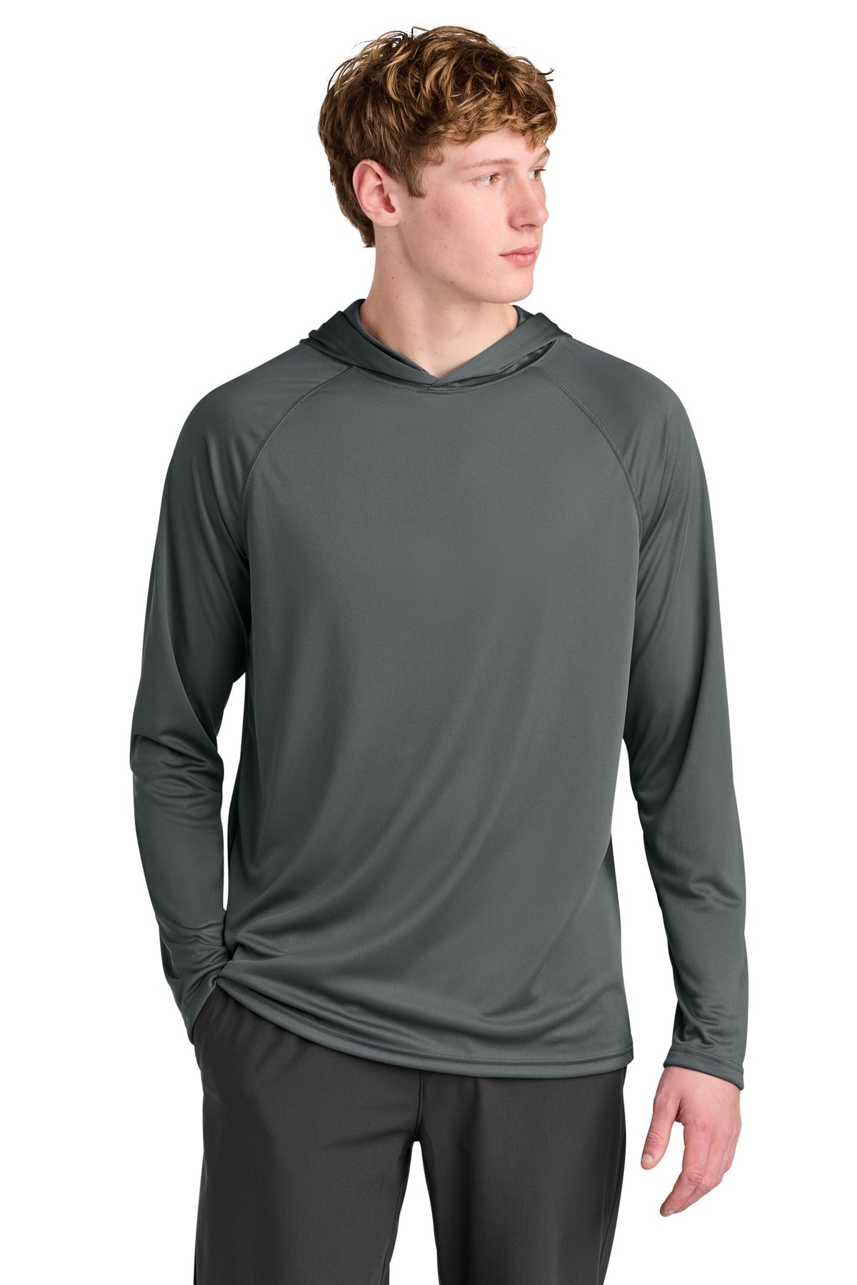 A4 A4N3409 Cooling Performance Long Sleeve Hooded Tee