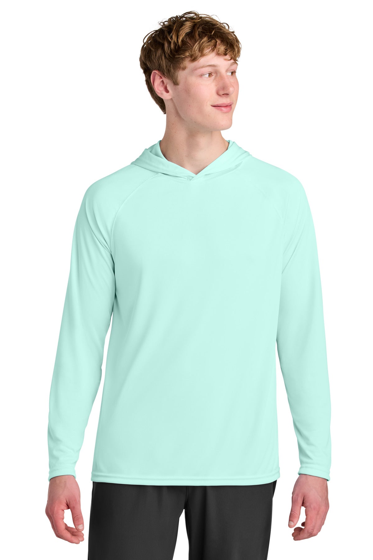 A4 A4N3409 Cooling Performance Long Sleeve Hooded Tee