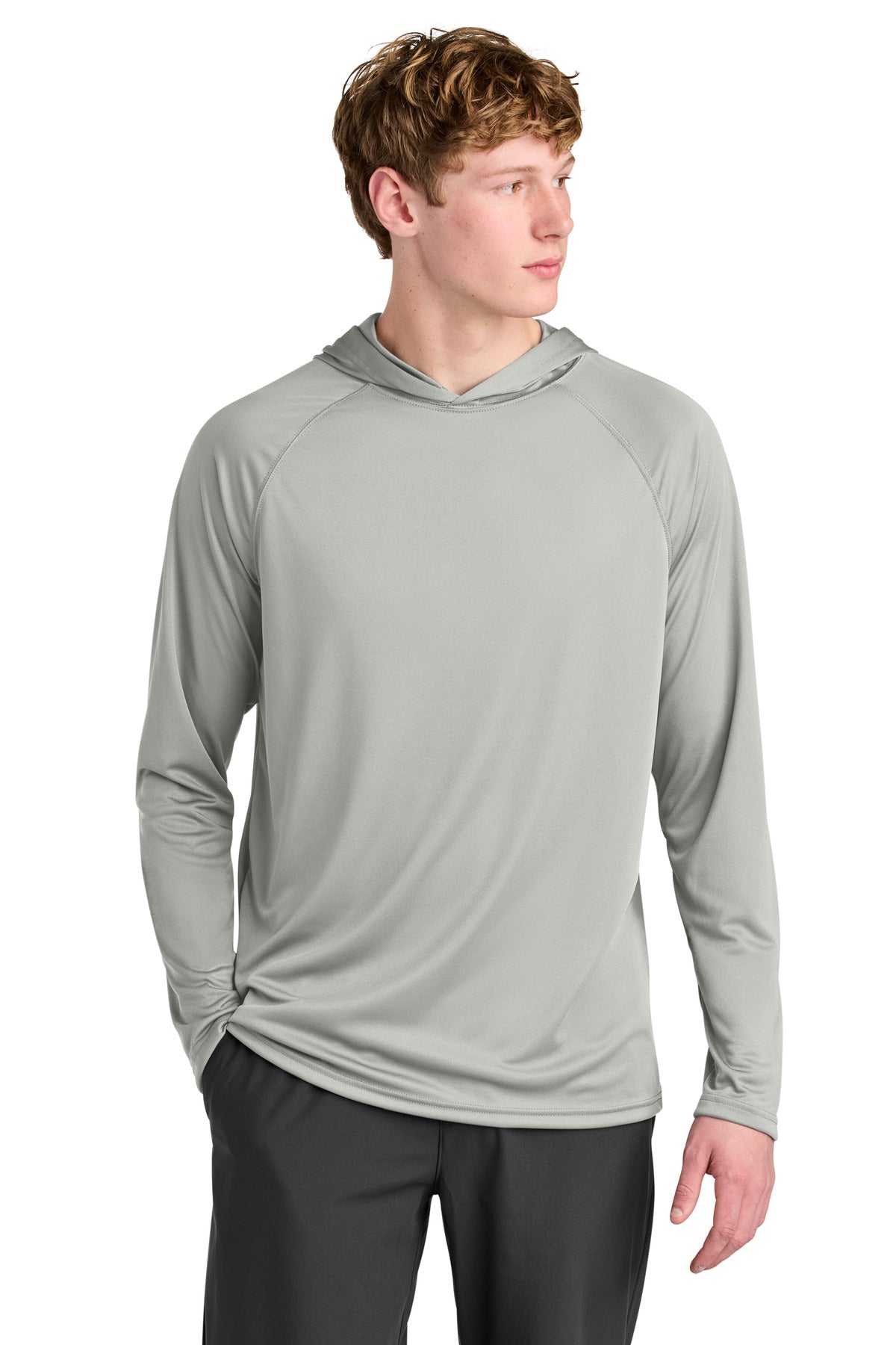 A4 A4N3409 Cooling Performance Long Sleeve Hooded Tee