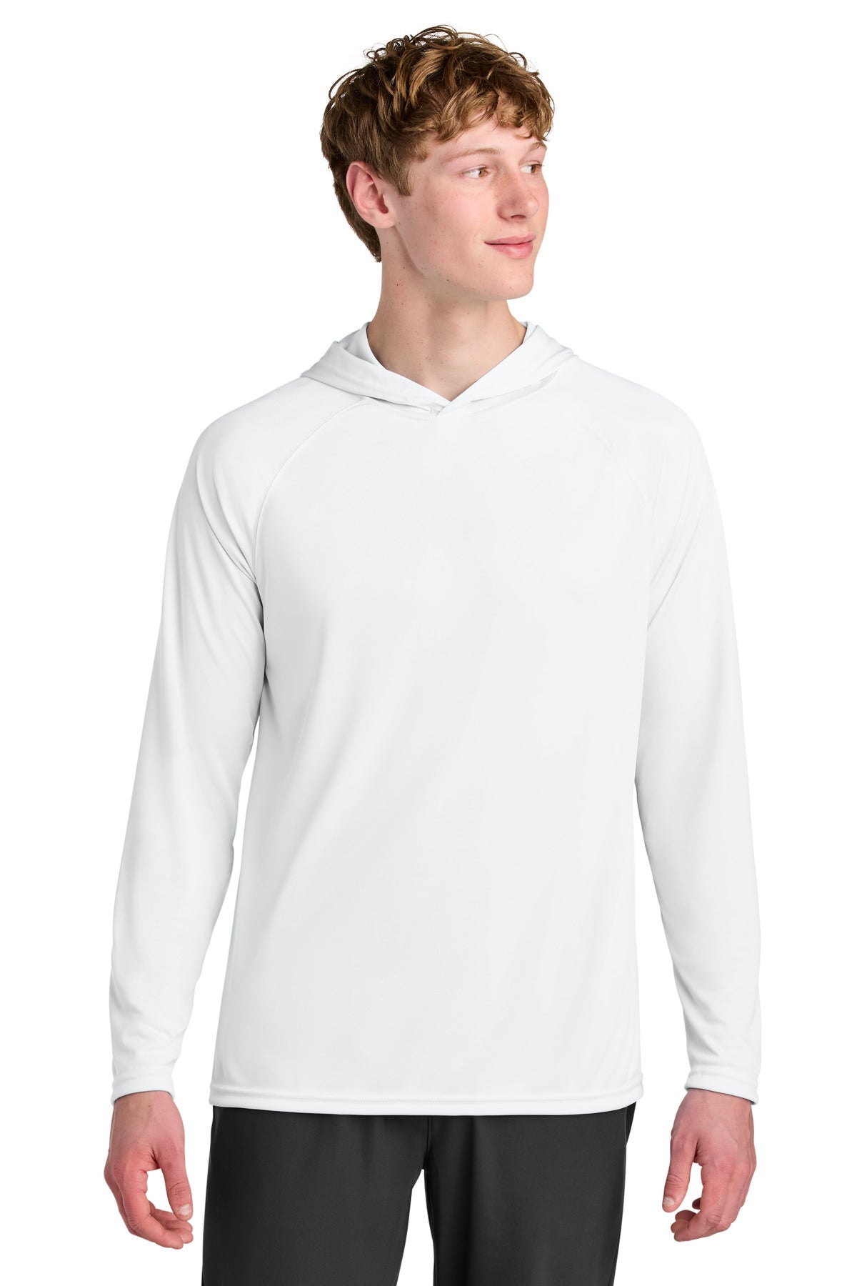 A4 A4N3409 Cooling Performance Long Sleeve Hooded Tee