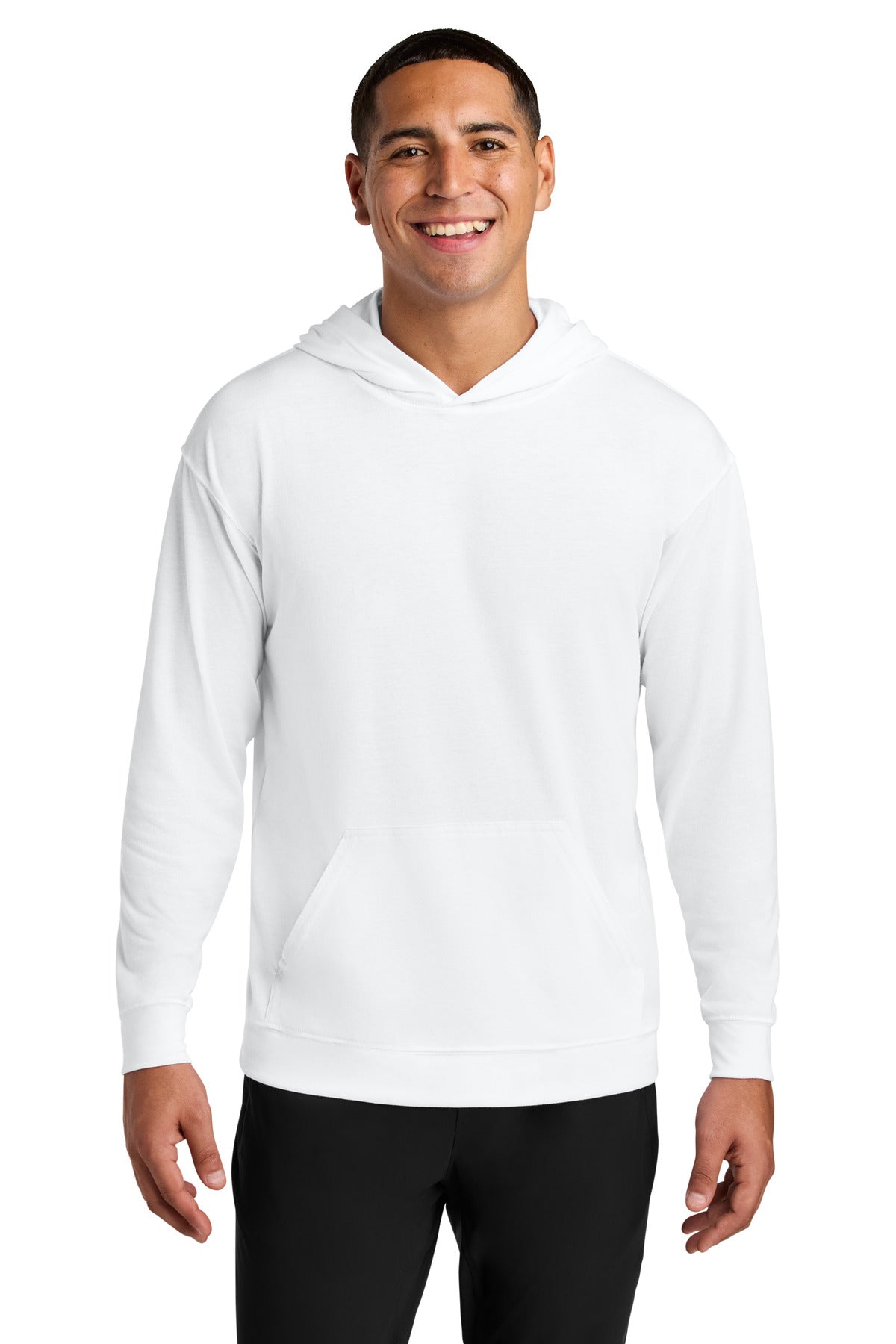 A4 A4N3528 Softek Long Sleeve Hooded Tee