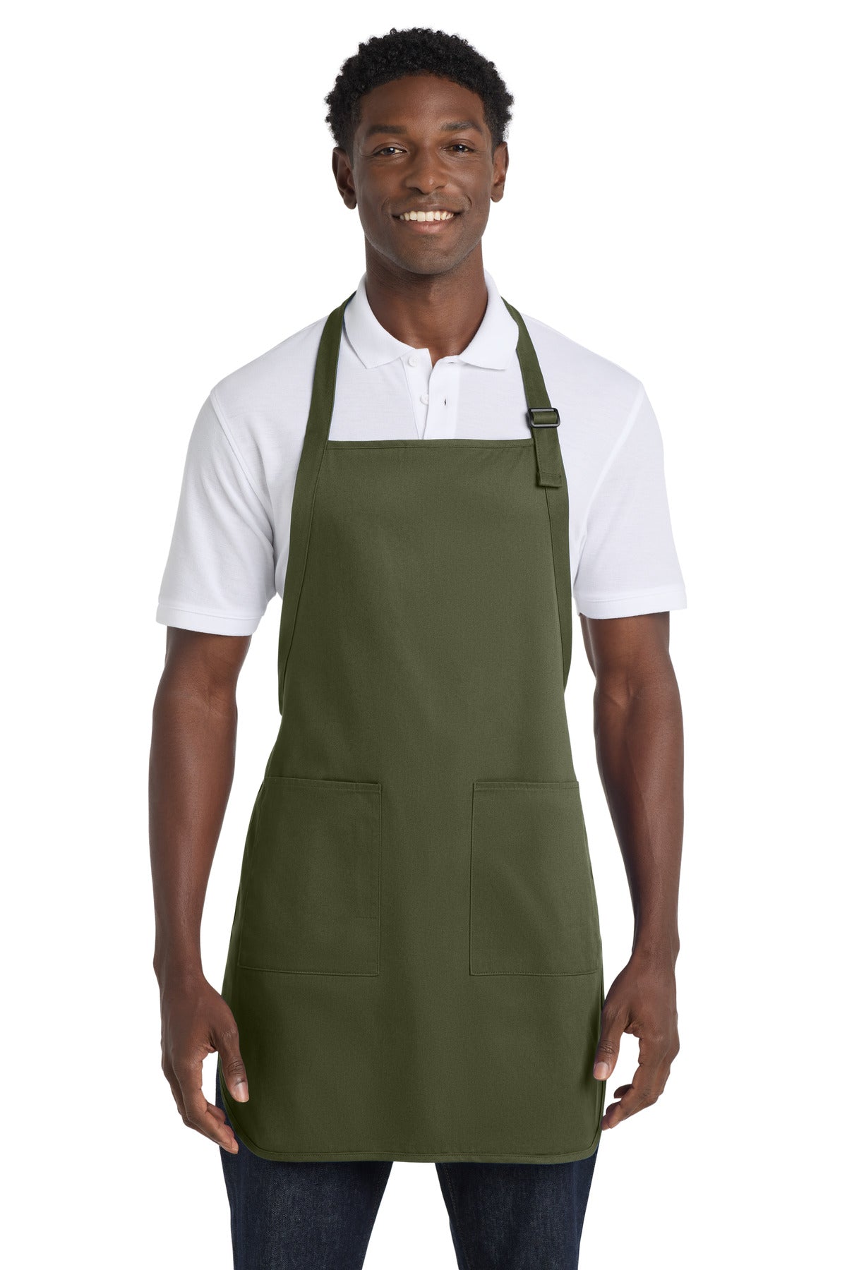 Port Authority A500 Full-Length Apron with Pockets