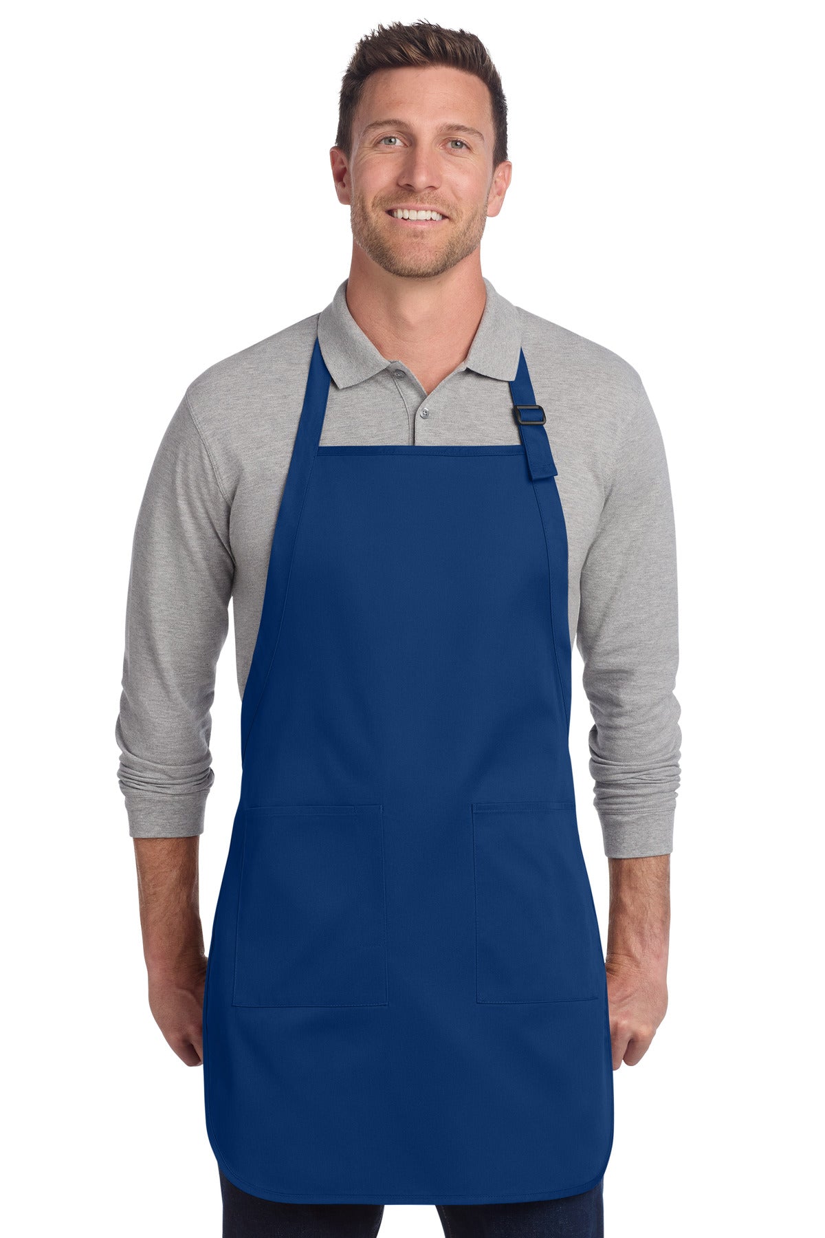 Port Authority A600 Full-Length Two-Pocket Bib Apron