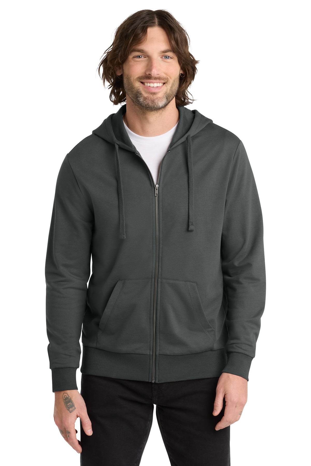 Allmade AL4002 Unisex Organic French Terry Full-Zip Hoodie