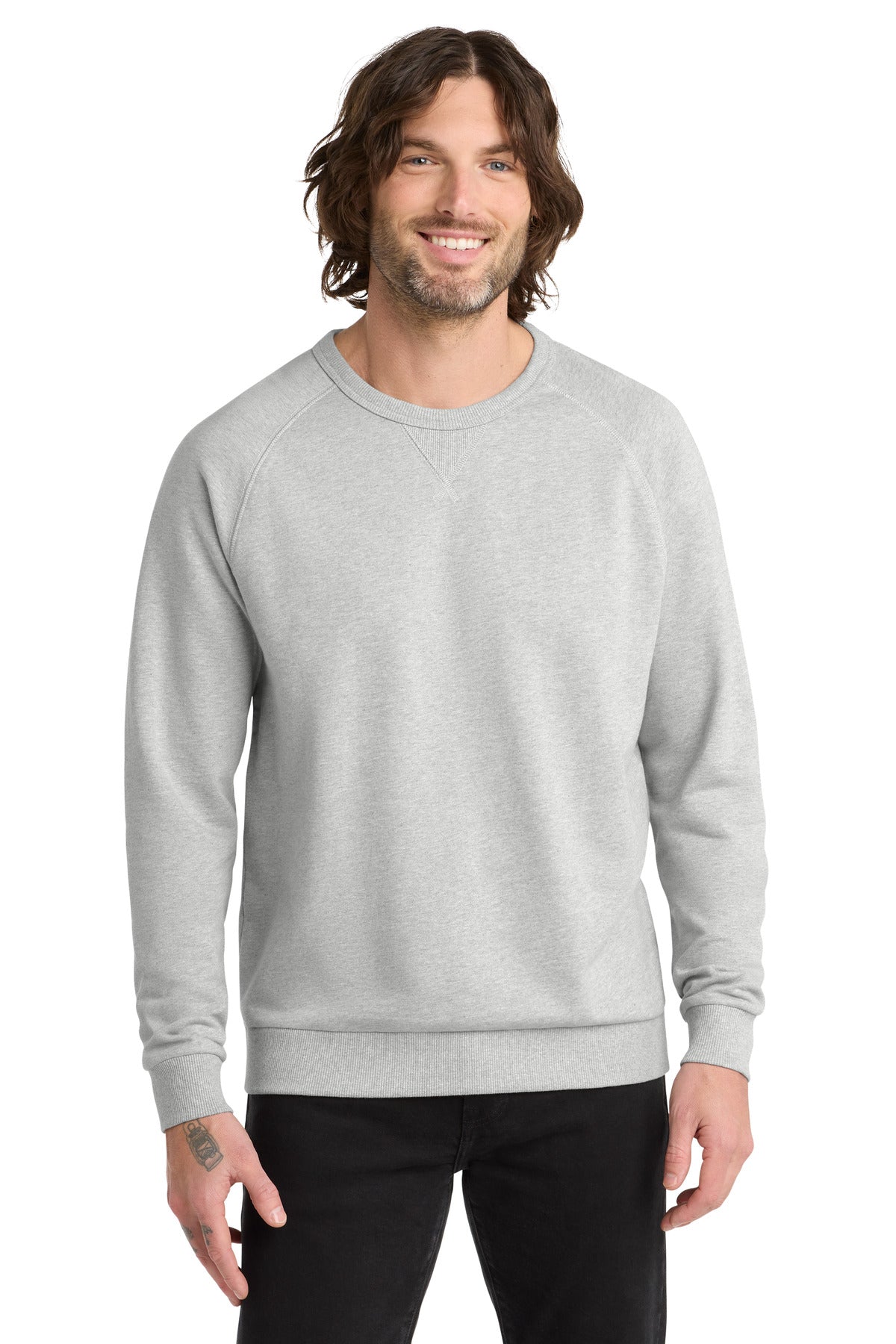 Allmade AL4004 Unisex Organic French Terry Crewneck Sweatshirt