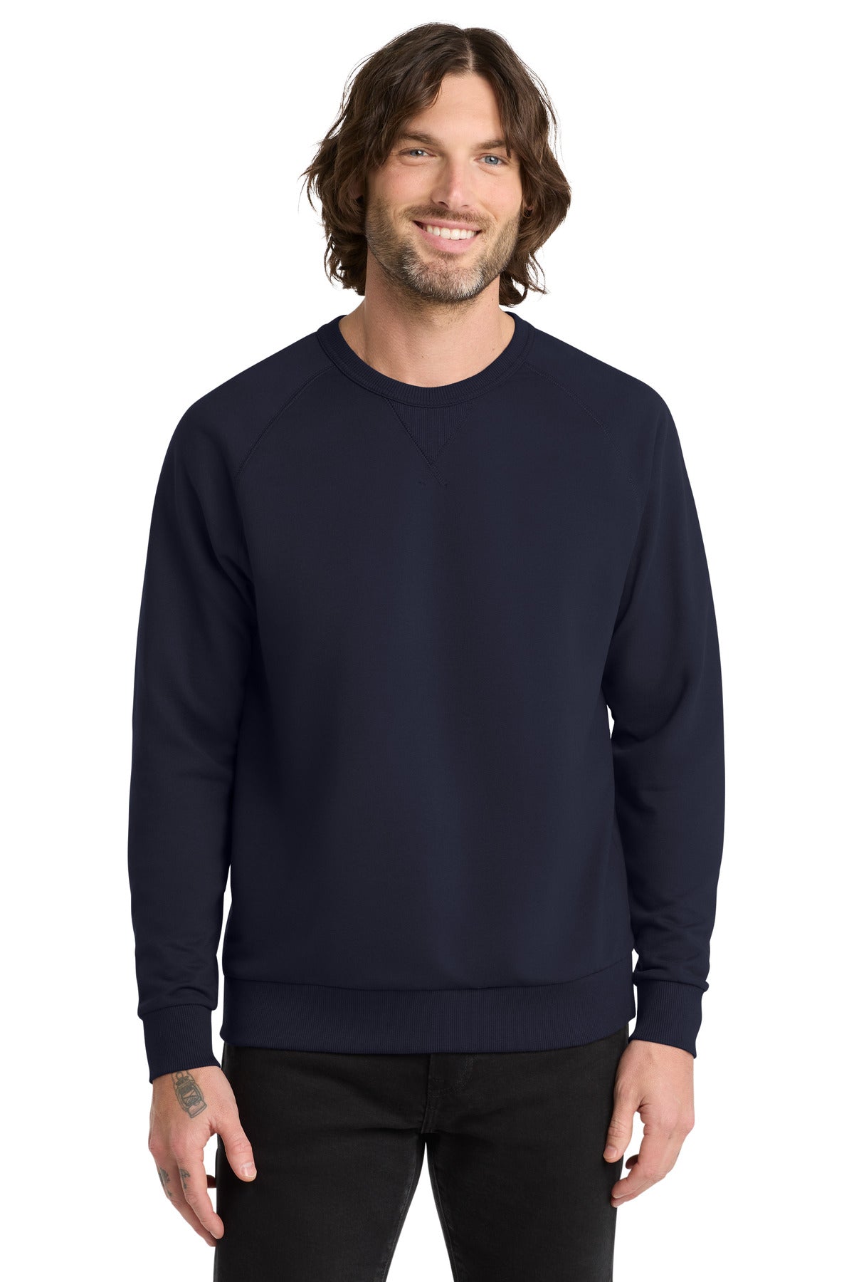 Allmade AL4004 Unisex Organic French Terry Crewneck Sweatshirt