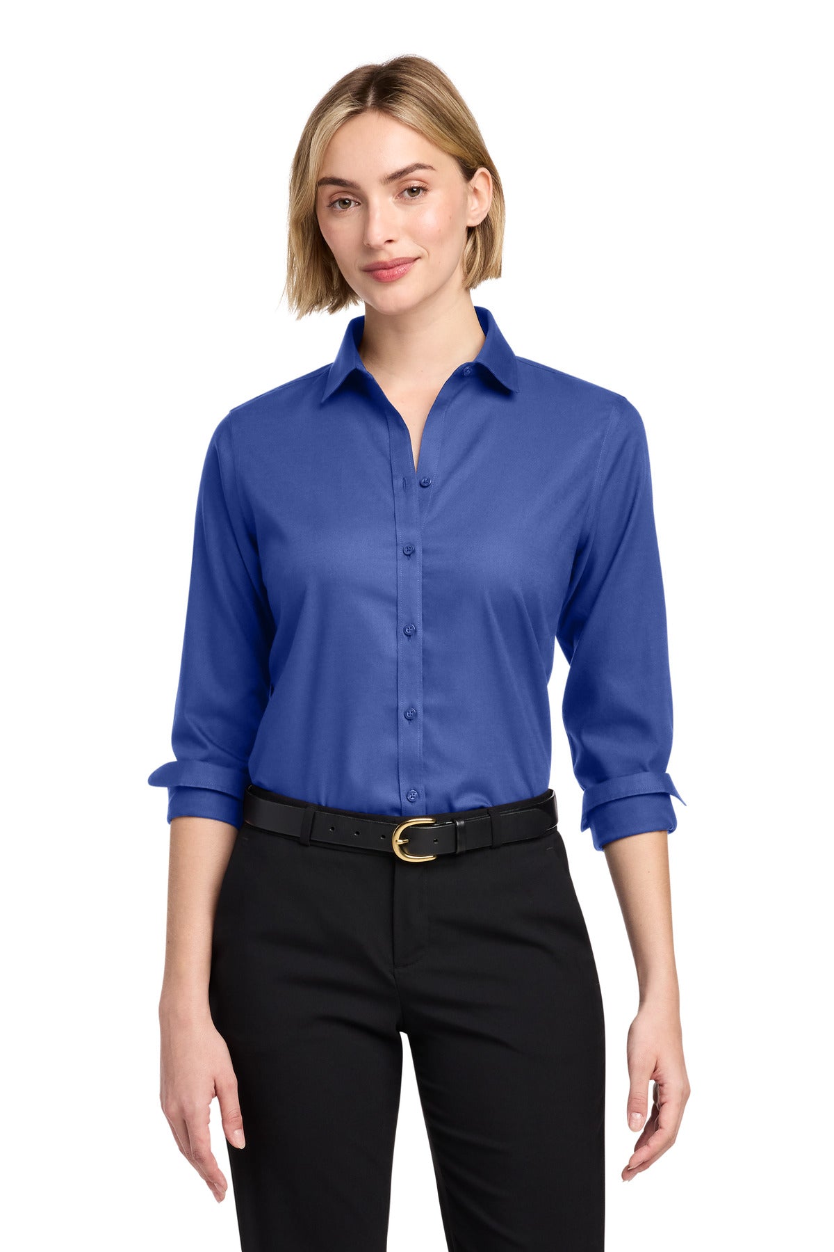 Brooks Brothers BB18003 Women's Wrinkle-Free Stretch Nailhead Shirt