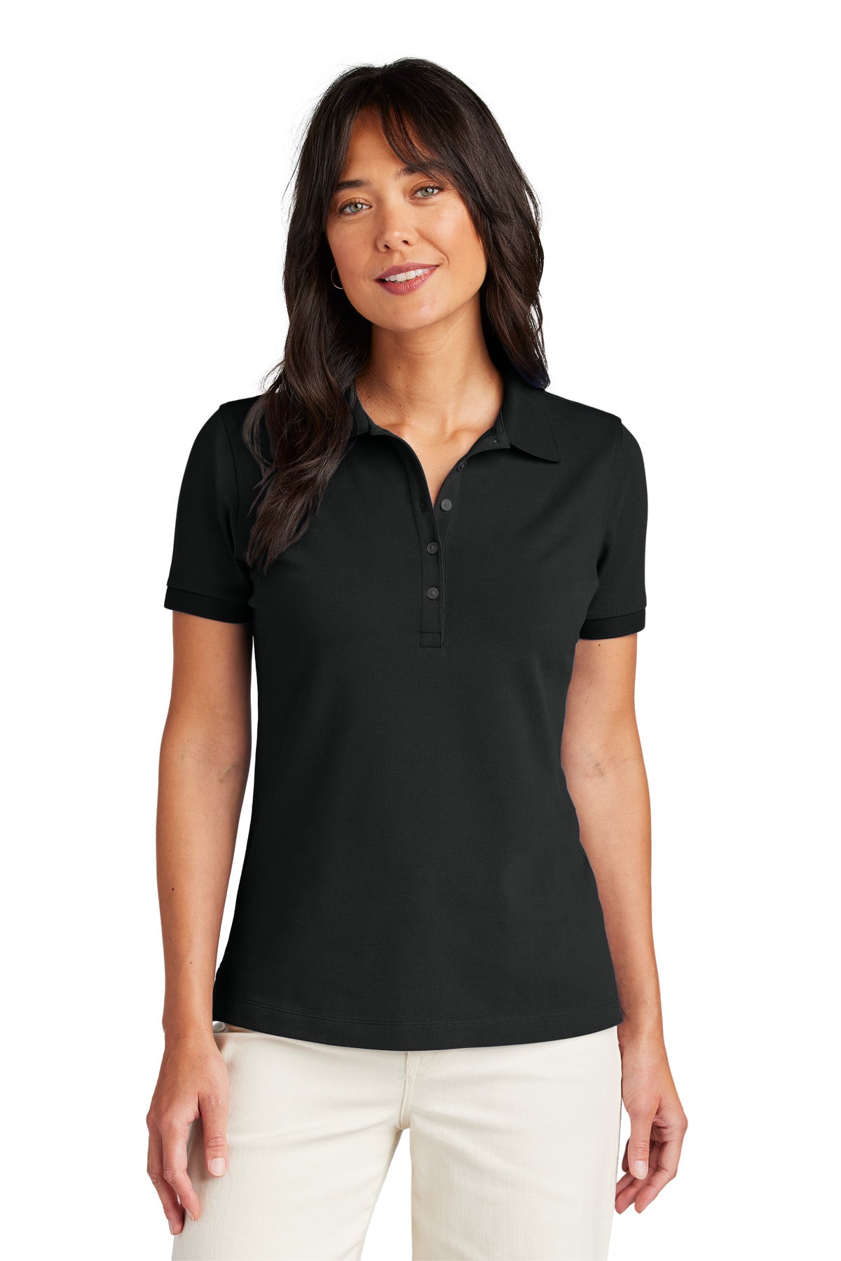 Brooks Brothers BB18201 Women's Pima Cotton Pique Polo