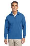 Brooks Brothers BB18206 Double-Knit 1/4-Zip
