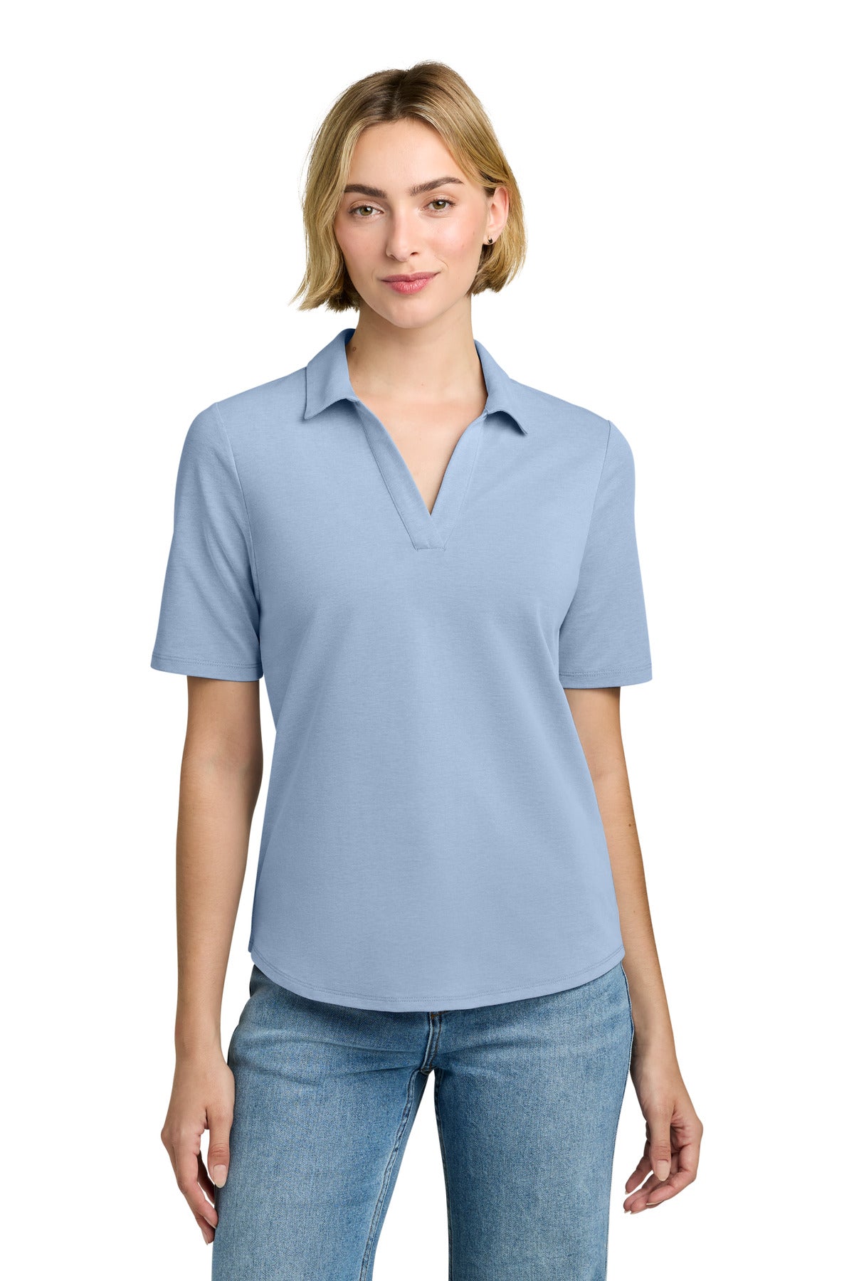 Brooks Brothers BB18223 Women's Pinpoint Pique Polo