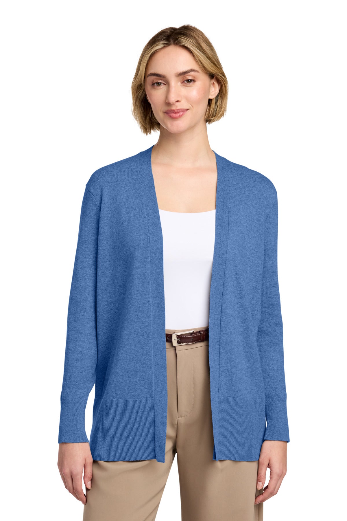 Brooks Brothers BB18403 Women's Cotton Stretch Long Cardigan Sweater