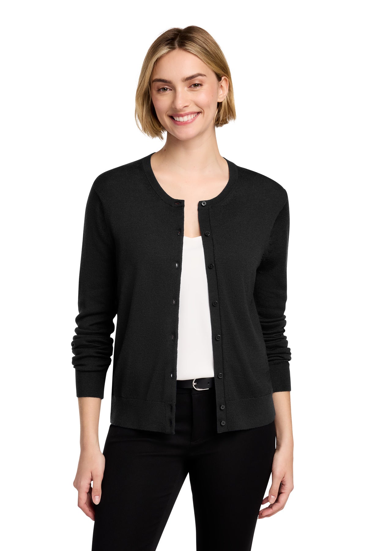 Brooks Brothers BB18413 Women's Washable Merino Cardigan Sweater