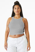 Tank top racerback de mujer micro rib - 5.4 oz | BELLA+CANVAS BC1019