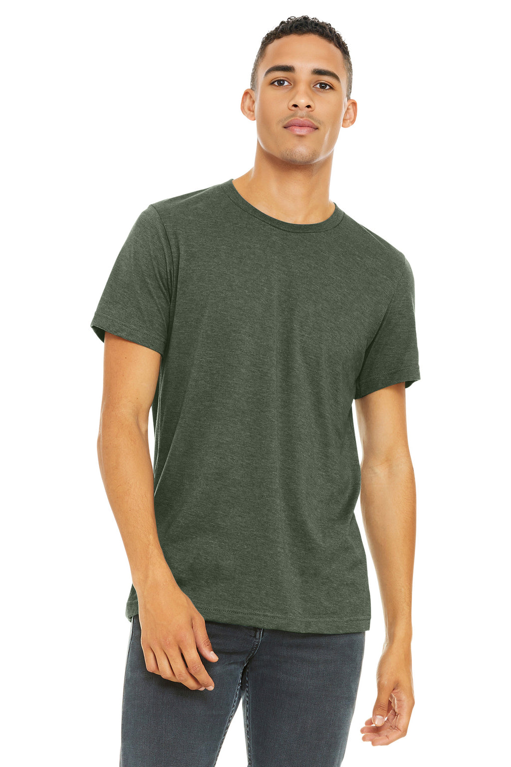 Unisex Heather CVC Short Sleeve Tee - 4.2 oz | BELLA+CANVAS BC3001CVC