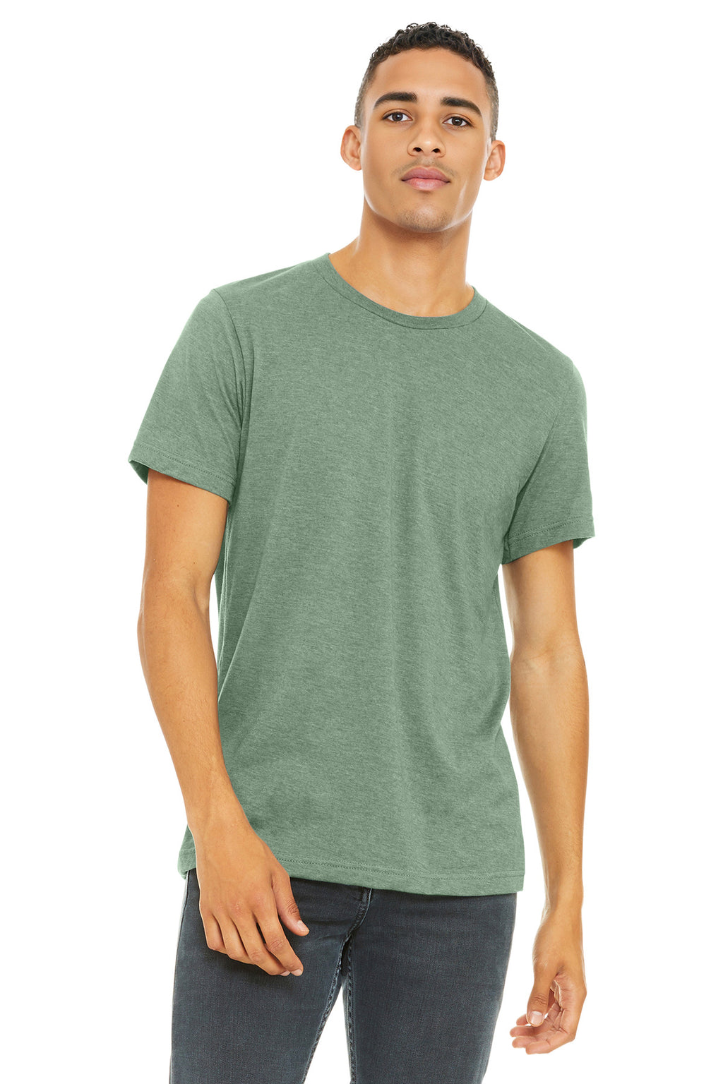 Unisex Heather CVC Short Sleeve Tee - 4.2 oz | BELLA+CANVAS BC3001CVC