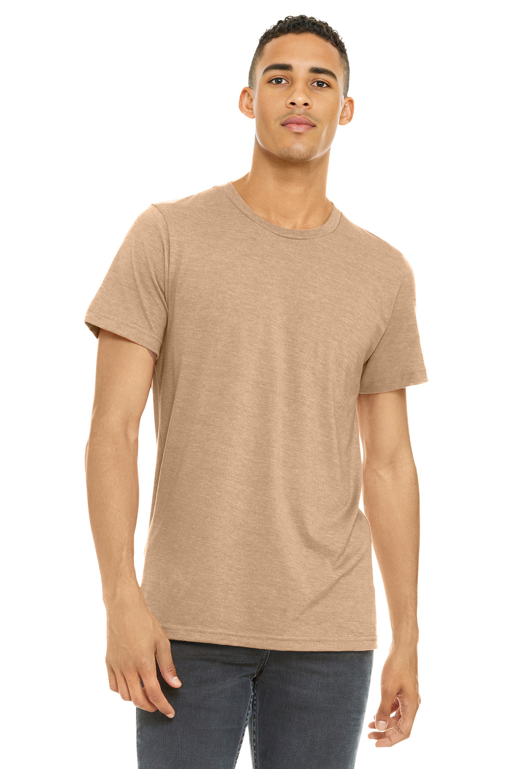 Unisex Heather CVC Short Sleeve Tee - 4.2 oz | BELLA+CANVAS BC3001CVC