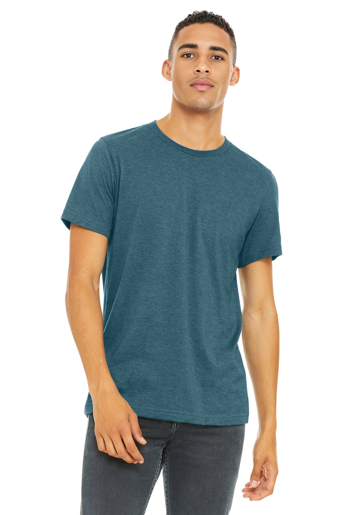 Unisex Heather CVC Short Sleeve Tee - 4.2 oz | BELLA+CANVAS BC3001CVC