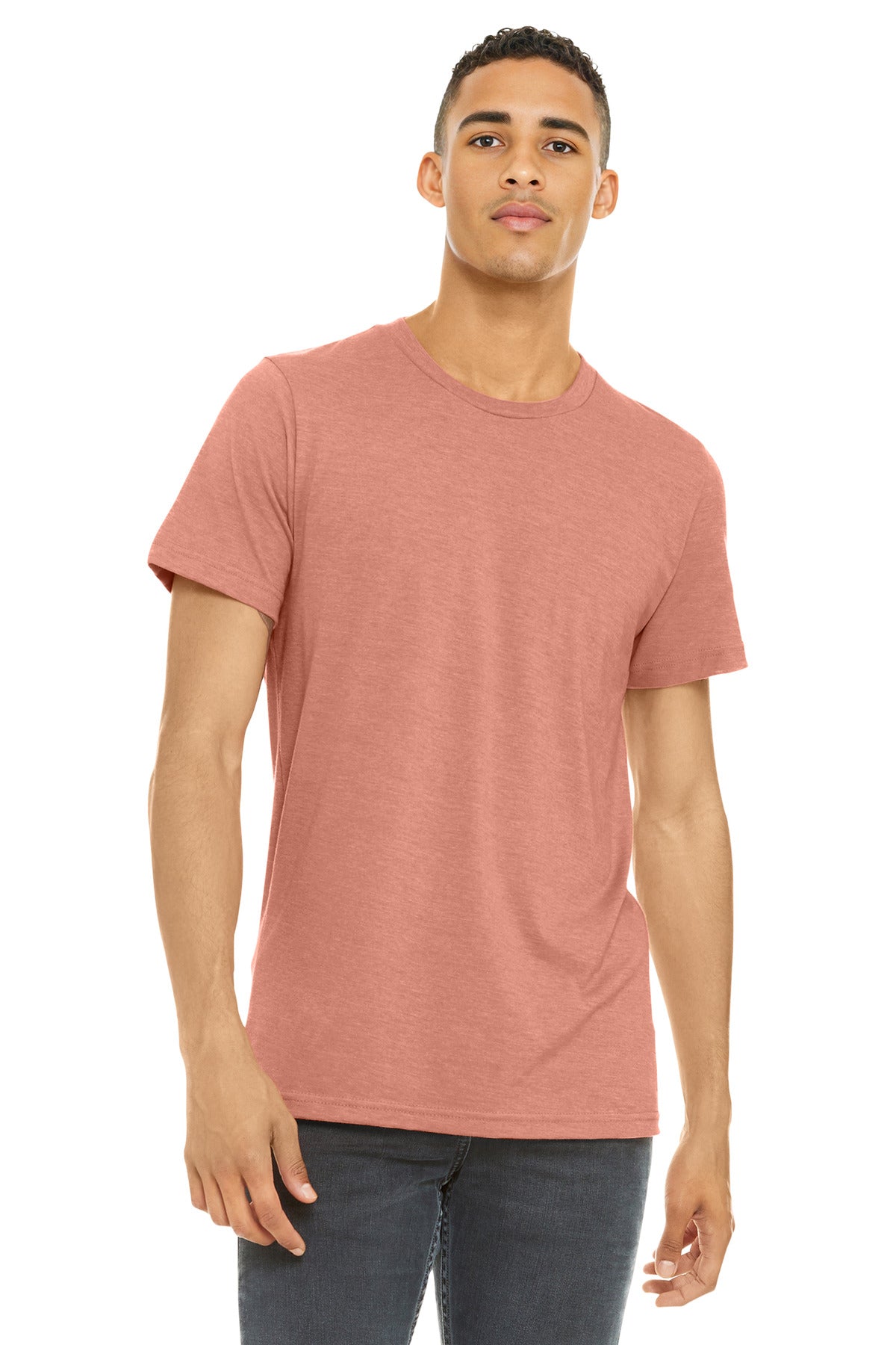 Unisex Heather CVC Short Sleeve Tee - 4.2 oz | BELLA+CANVAS BC3001CVC